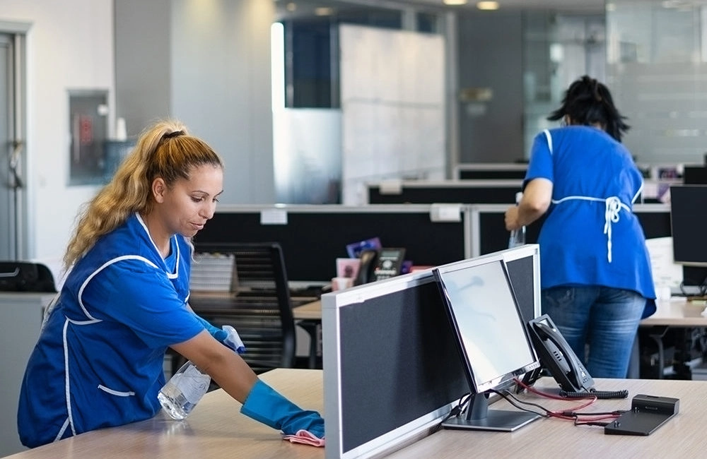 Tech Solutions Inc. cleaning service